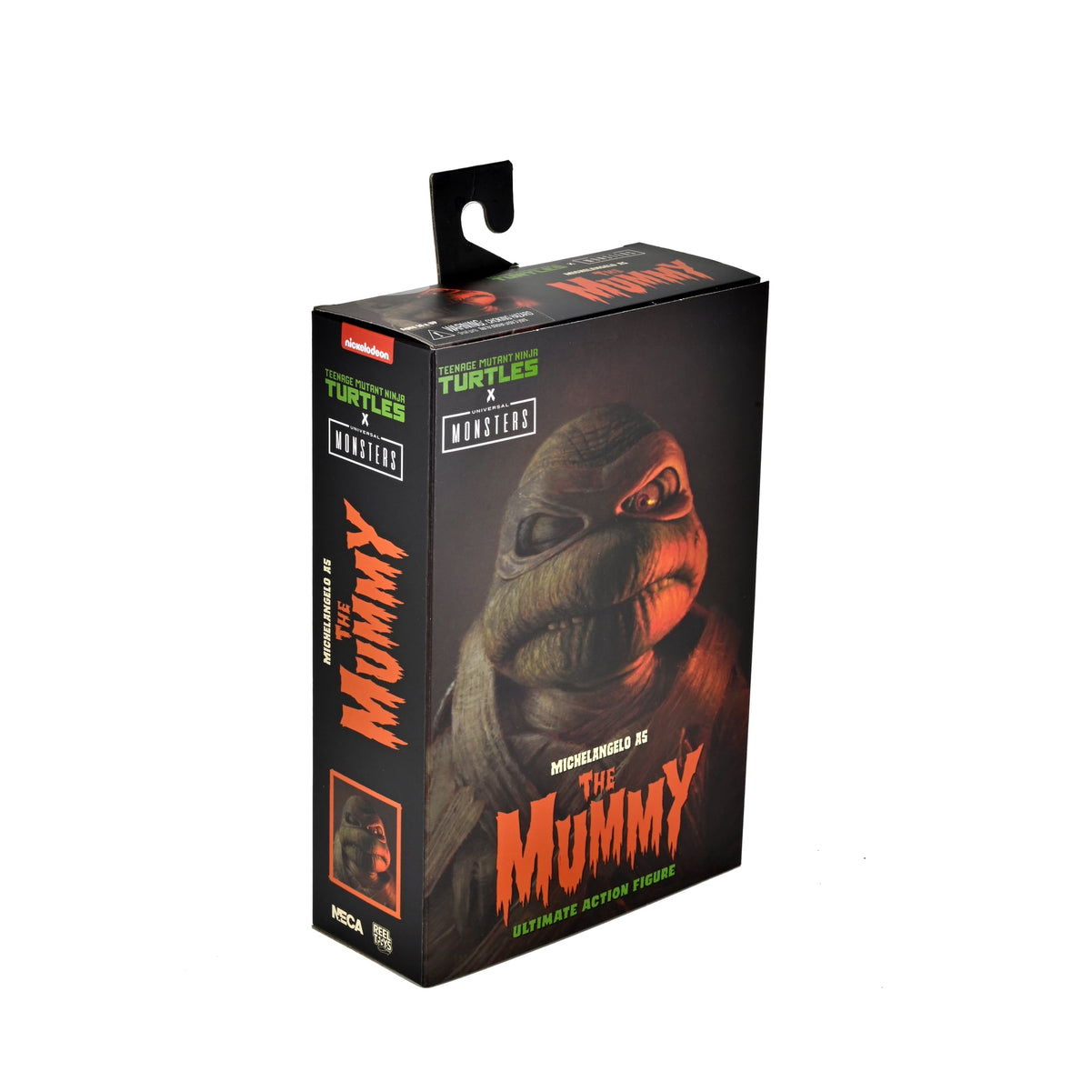 Universal Monsters Teenage Mutant Ninja Turtles 7  Michelangelo as The Mummy Action Figure  by NECA