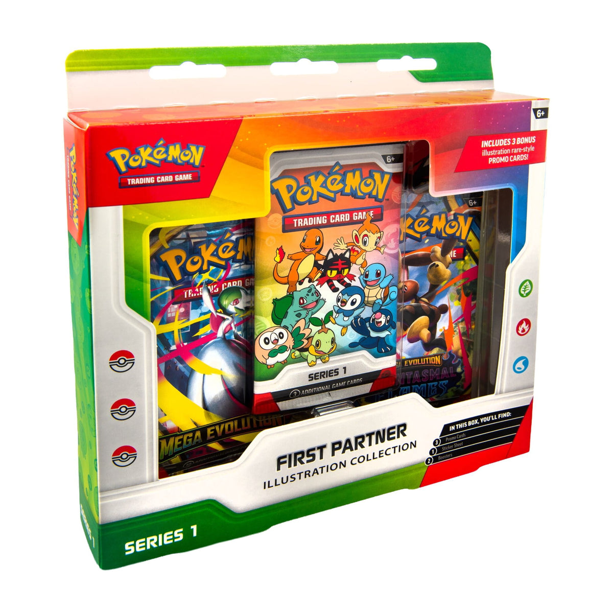 Pokémon Trading Card Game: First Partner Illustration Collection - Series 1