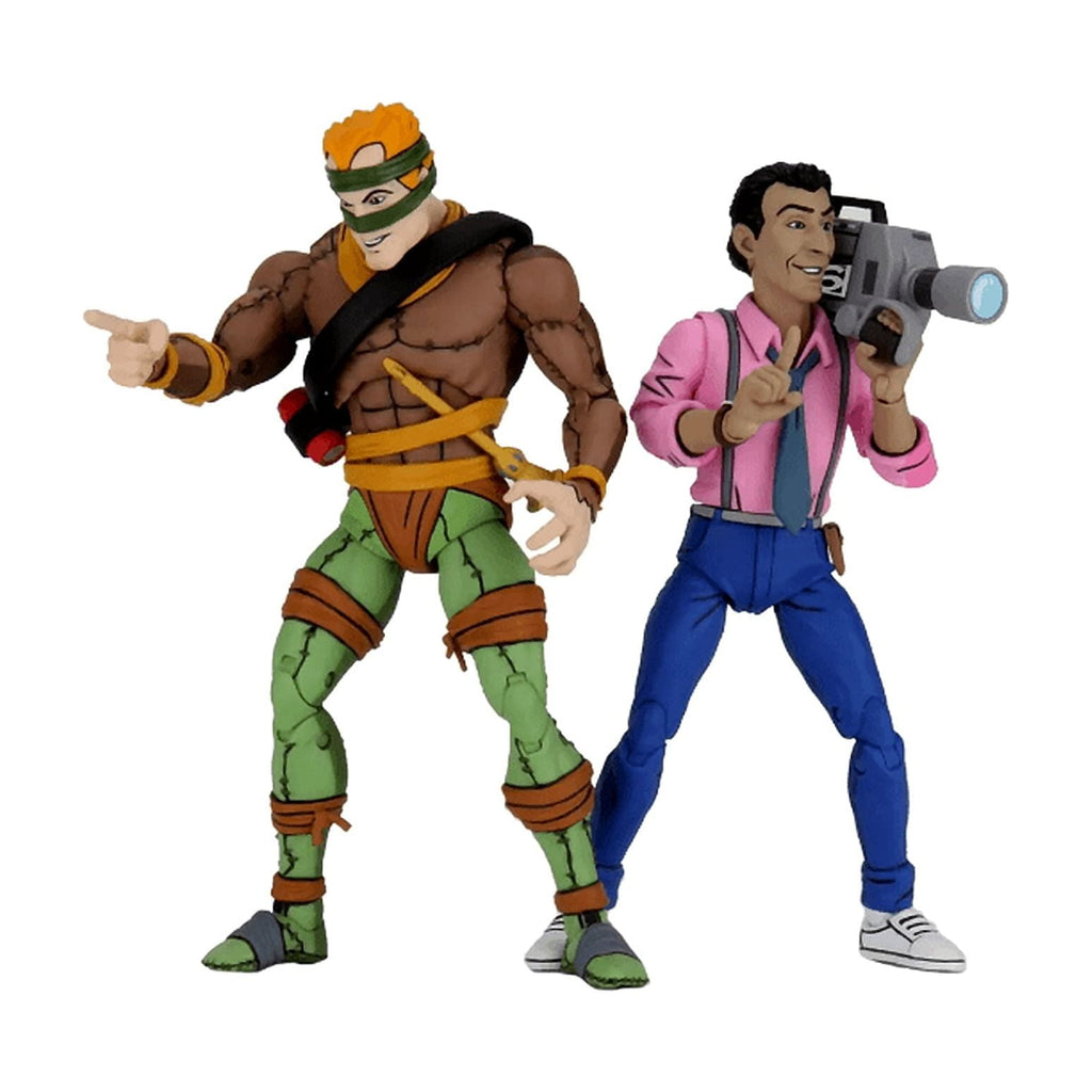 Teenage Mutant Ninja Turtles Cartoon Series 7 Inch Action Figure 2-Pack Exclusive - Rat King & Vernon