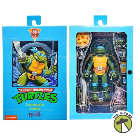 Teenage Mutant Ninja Turtles Leonardo Leads Action Figure 2023 NECA 54352