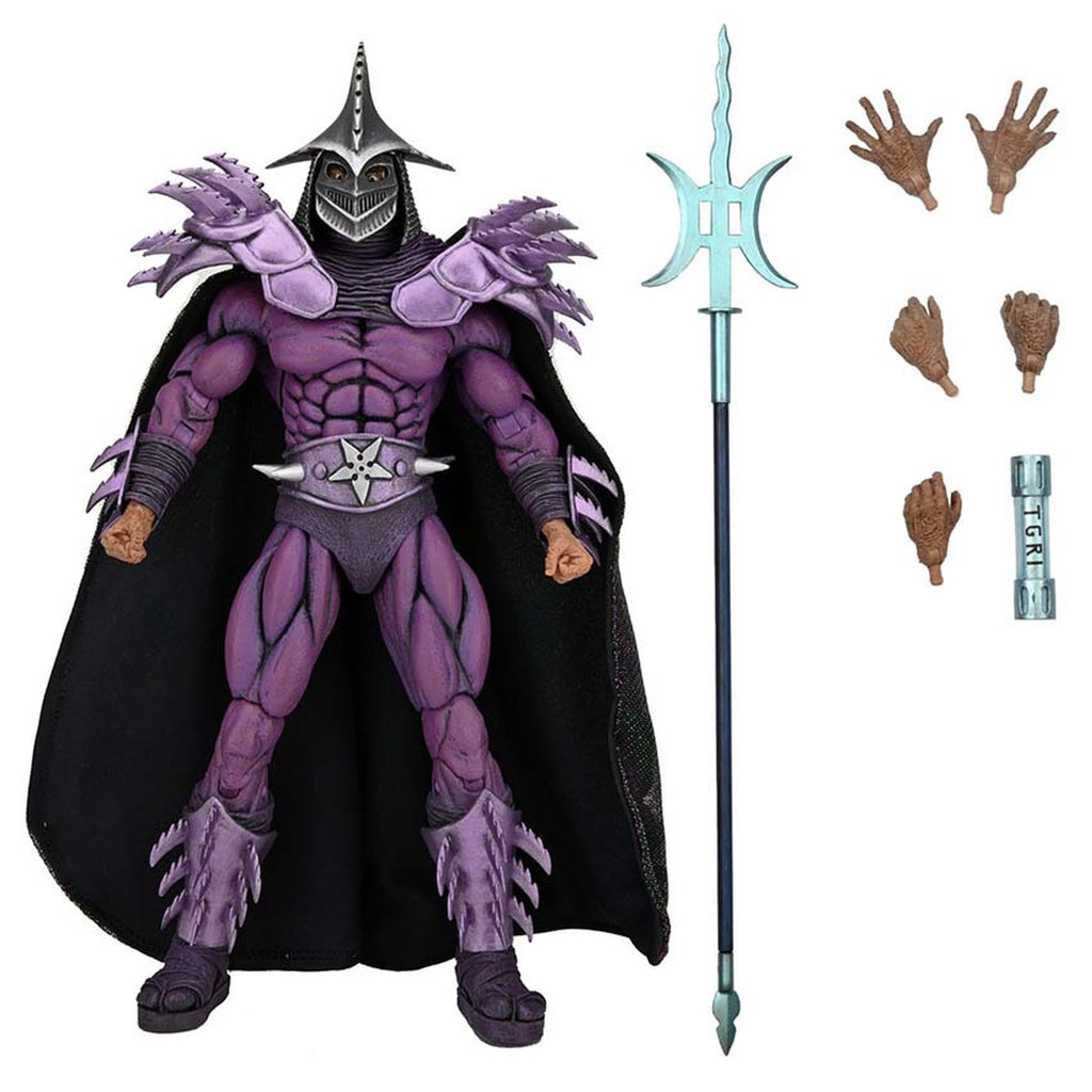 NECA - Teenage Mutant Ninja Turtles 2: Secret of the Ooze - 7” Scale Action Figure - 30th Ann Ultimate Shredder (European homage)