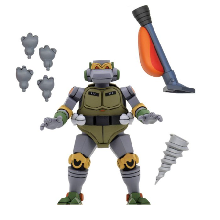 Teenage Mutant Ninja Turtles - 7" Scale Action Figure - Cartoon Metalhead Deluxe Figure