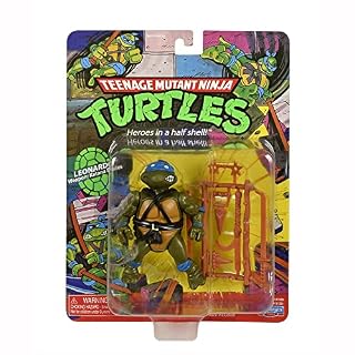 Teenage Mutant Ninja Turtles Classic Basic Leonardo Action Figure Set  4 Pieces