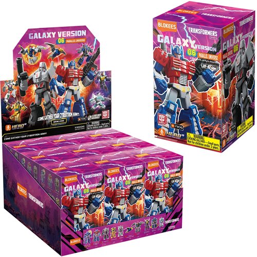 Transformers Galaxy GV06 Transformers Parallel Universe Blokees 4-Inch Blind Box Model Kit Transformers Blokees Model Kits