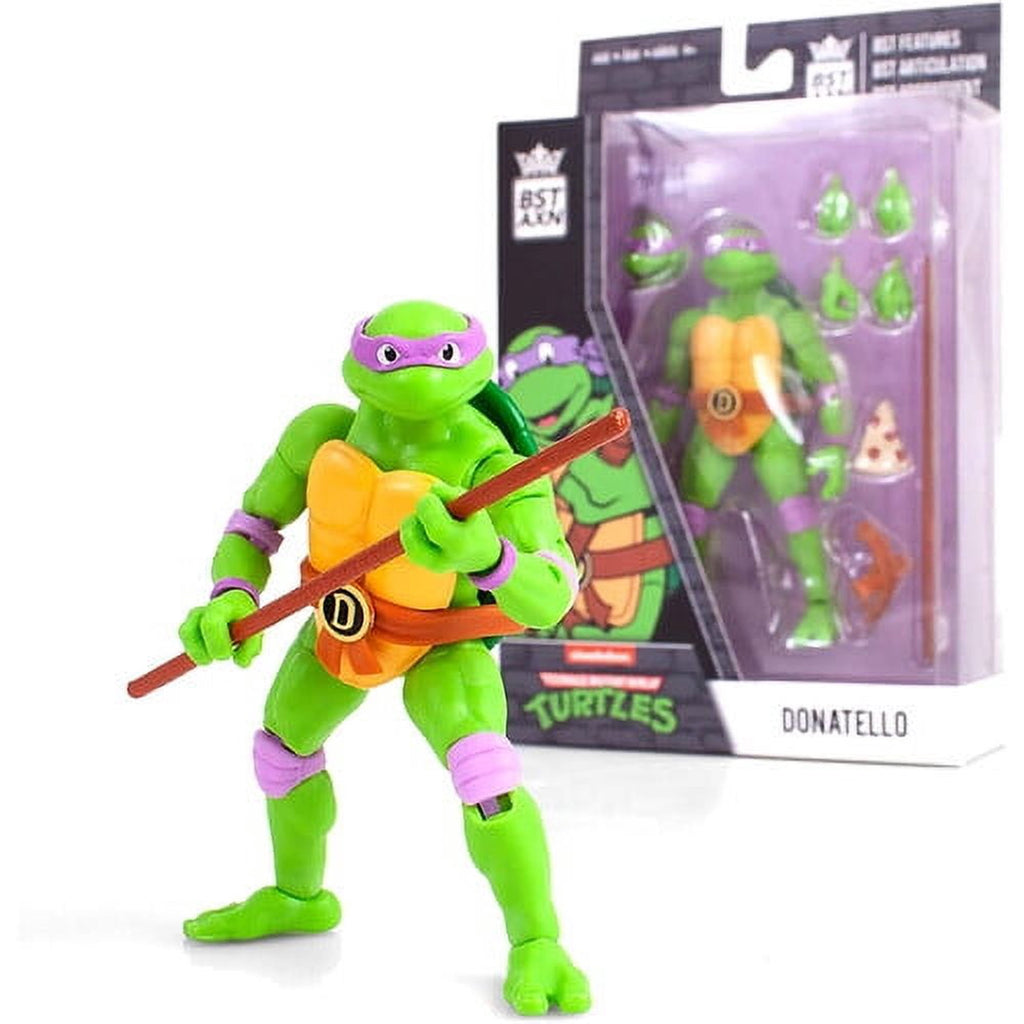 BST AXN Teenage Mutant Ninja Turtles Donatello 5 Action Figure (Net)  Loyal Subjects  Gifts