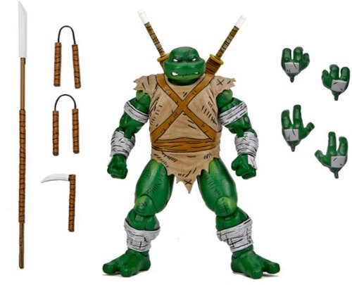 NECA TMNT Mirage Comics)Michelangelo The Wanderer Action Figure  (7 )
