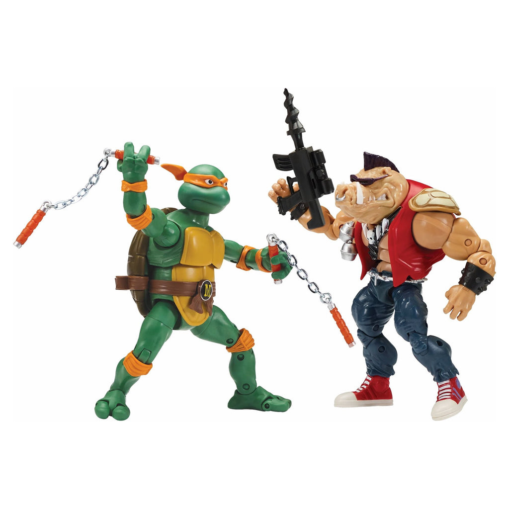 TMNT Mikey Vs. Bebop 2Pk