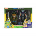 NECA Leonardo vs Shredder Action Figure 2-Pack Teenage Mutant Ninja Turtles Cartoon Version TMNT