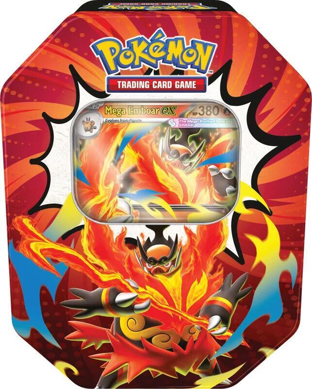 Pokémon Trading Card Game: Mega Evolution - Ascended Heroes Tin