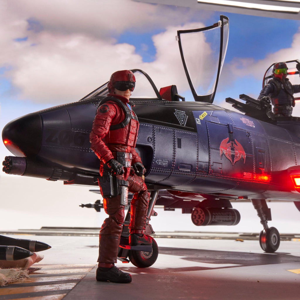Hazlab G.I. JOE CLASSIFIED SERIES COBRA RATTLER GROUND ATTACK JET
