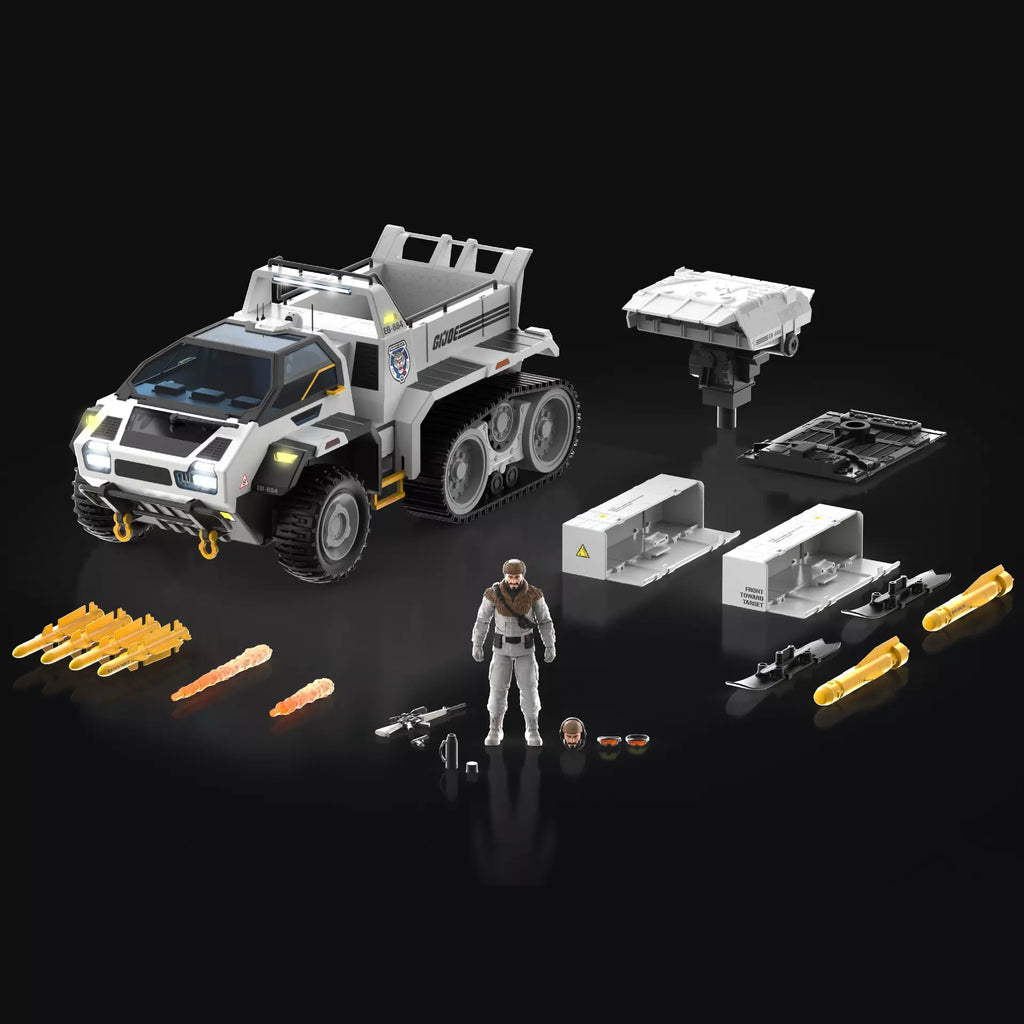 Haslab Snowcat G.I. Joe Classified with ALL Tiers Snow C.A.T. MISB Never Opened