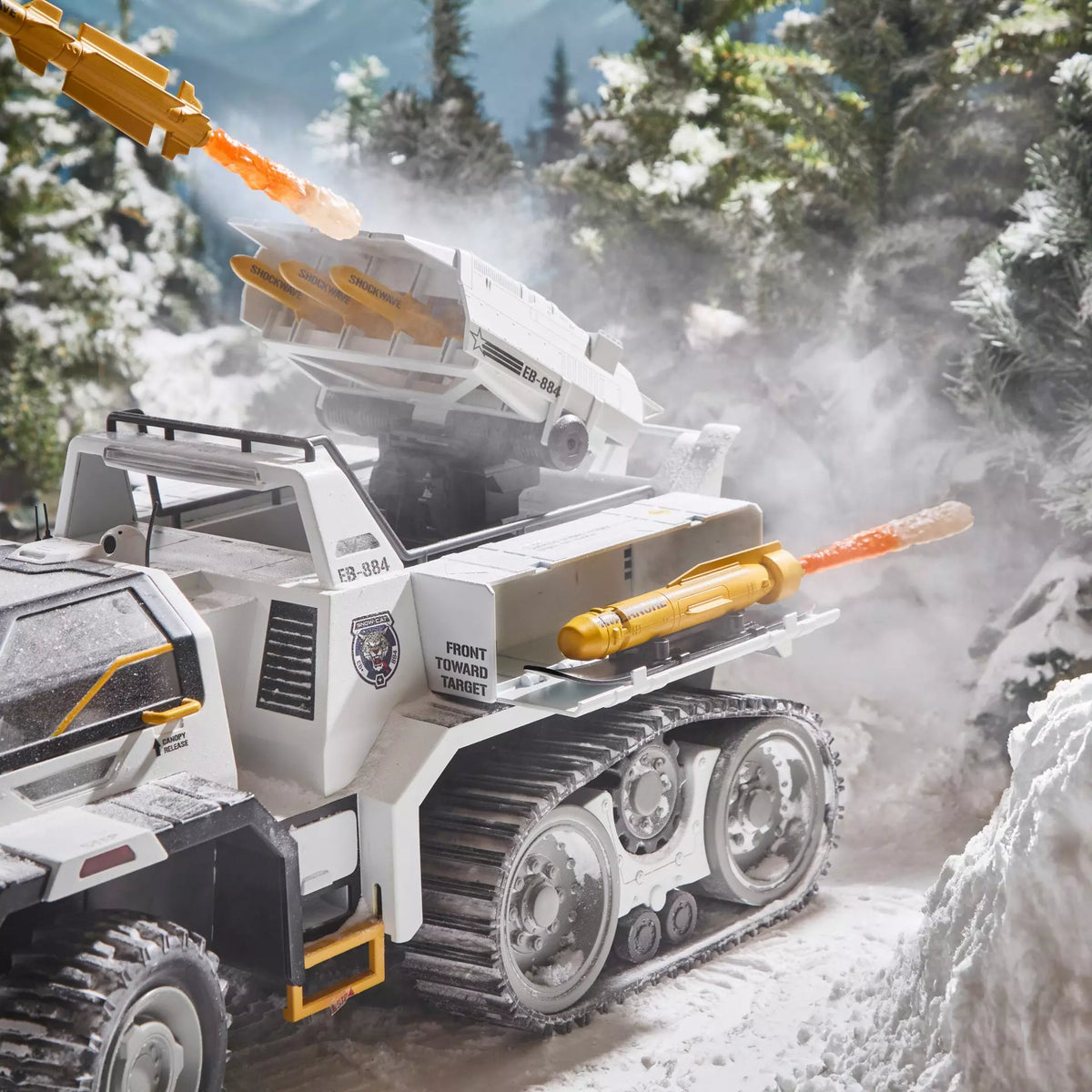 Haslab Snowcat G.I. Joe Classified with ALL Tiers Snow C.A.T. MISB Never Opened