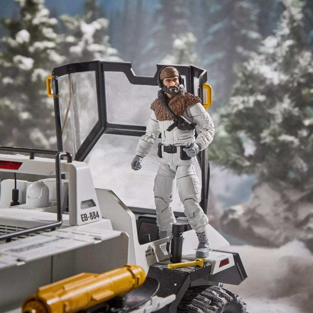 Haslab Snowcat G.I. Joe Classified with ALL Tiers Snow C.A.T. MISB Never Opened