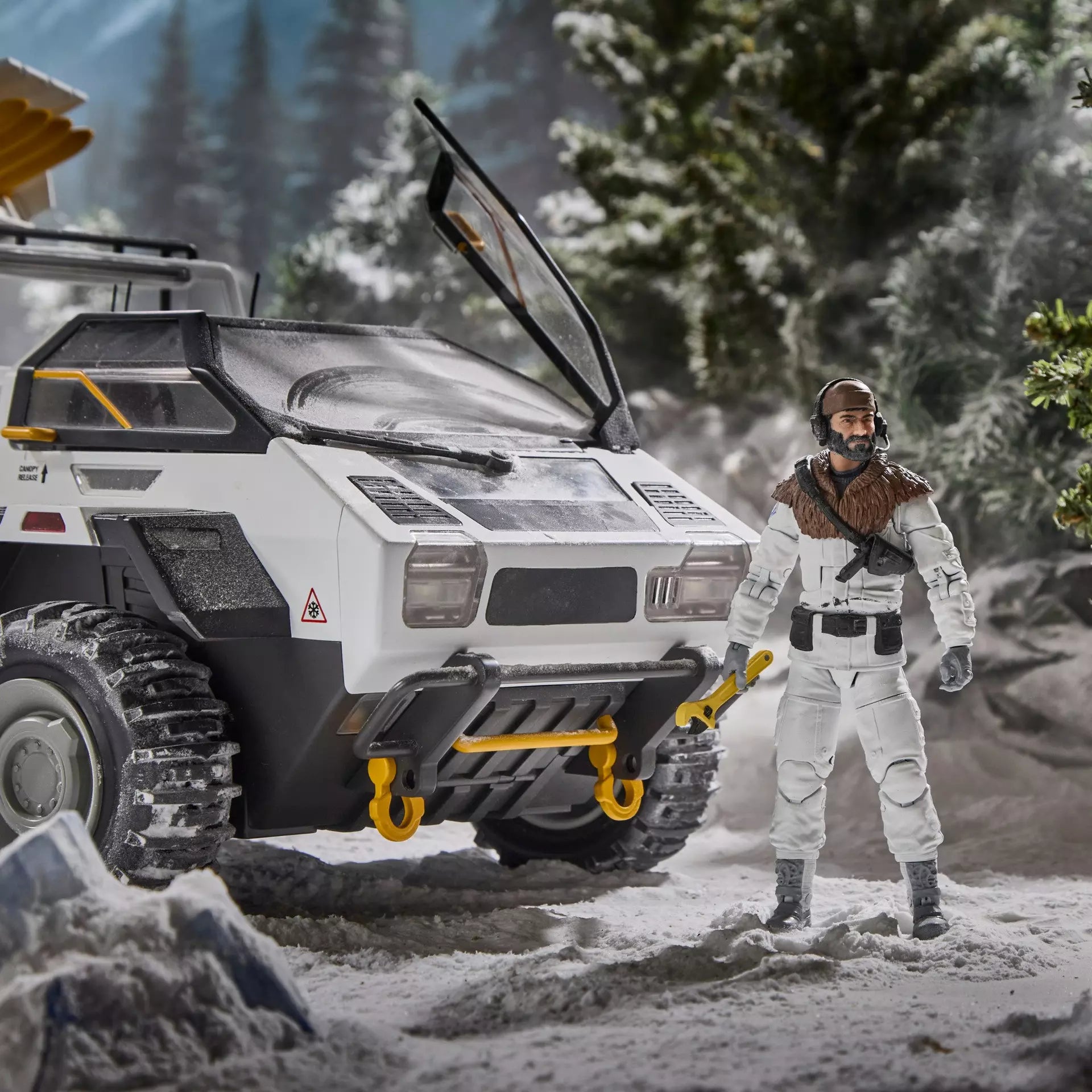 Haslab Snowcat G.I. Joe Classified with ALL Tiers Snow C.A.T. MISB Never Opened