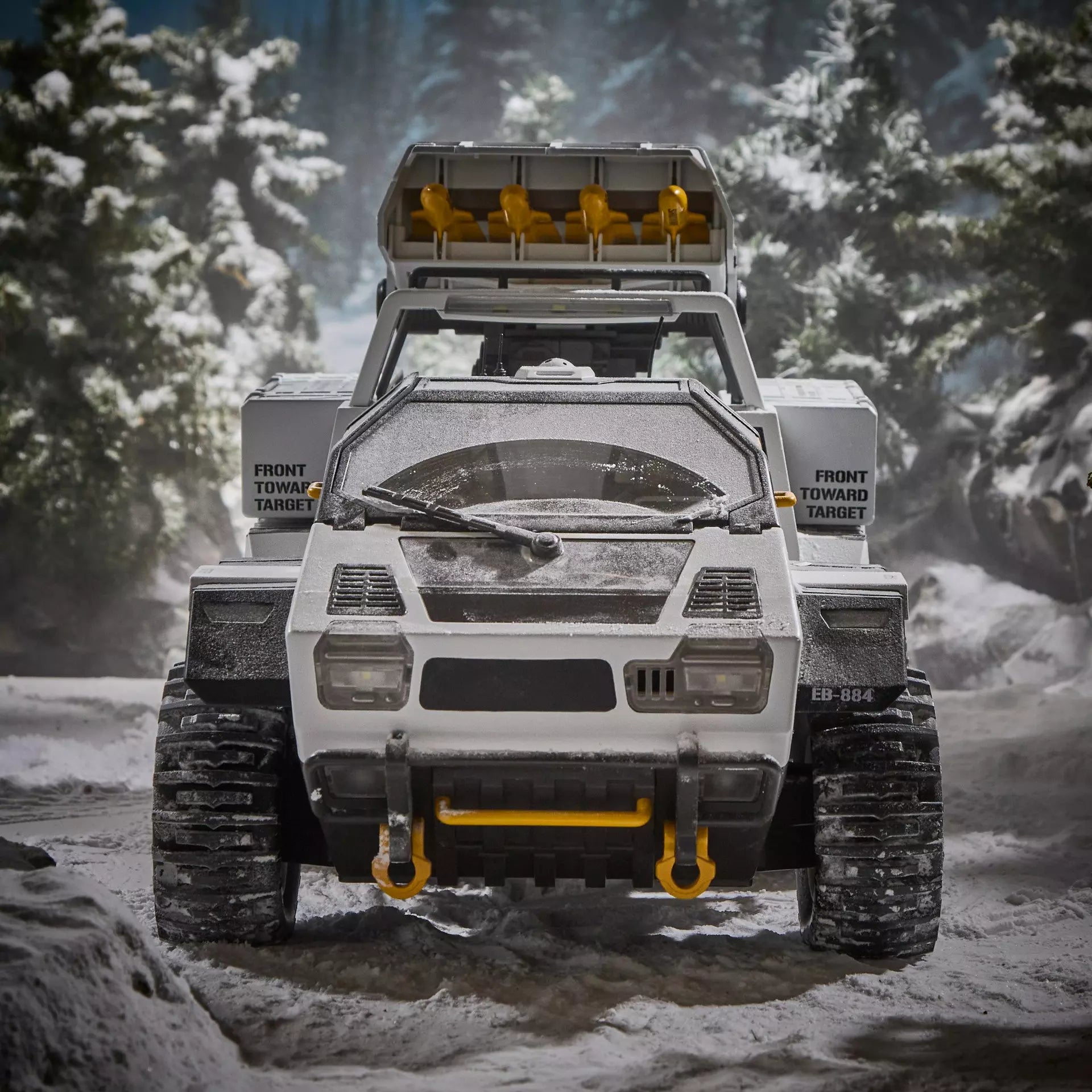 Haslab Snowcat G.I. Joe Classified with ALL Tiers Snow C.A.T. MISB Never Opened