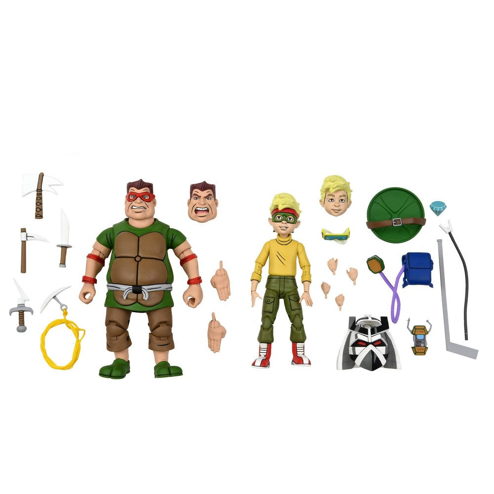 Teenage Mutant Ninja Turtles (Cartoon) – 7" Scale Action Figures - Smash & Zach 2pk