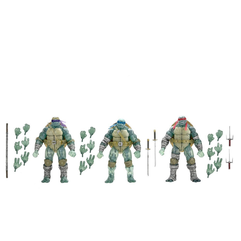 Teenage Mutant Ninja Turtles (The Last Ronin) 7" Scale Action Figure Ghost Brothers 3 Pack