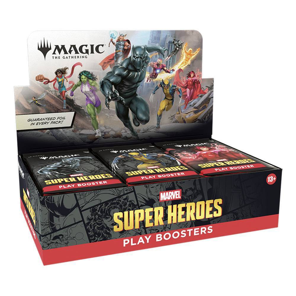 Magic: The Gathering Marvel Super Heroes: Play Booster Box (30 Packs)
