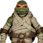 Universal Monsters Teenage Mutant Ninja Turtles 7  Michelangelo as The Mummy Action Figure  by NECA