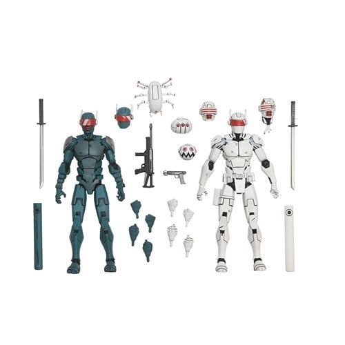 NECA Teenage Mutant Ninja Turtles The Last Ronin Synja Robots 7" Scale Action Figure - 2pk