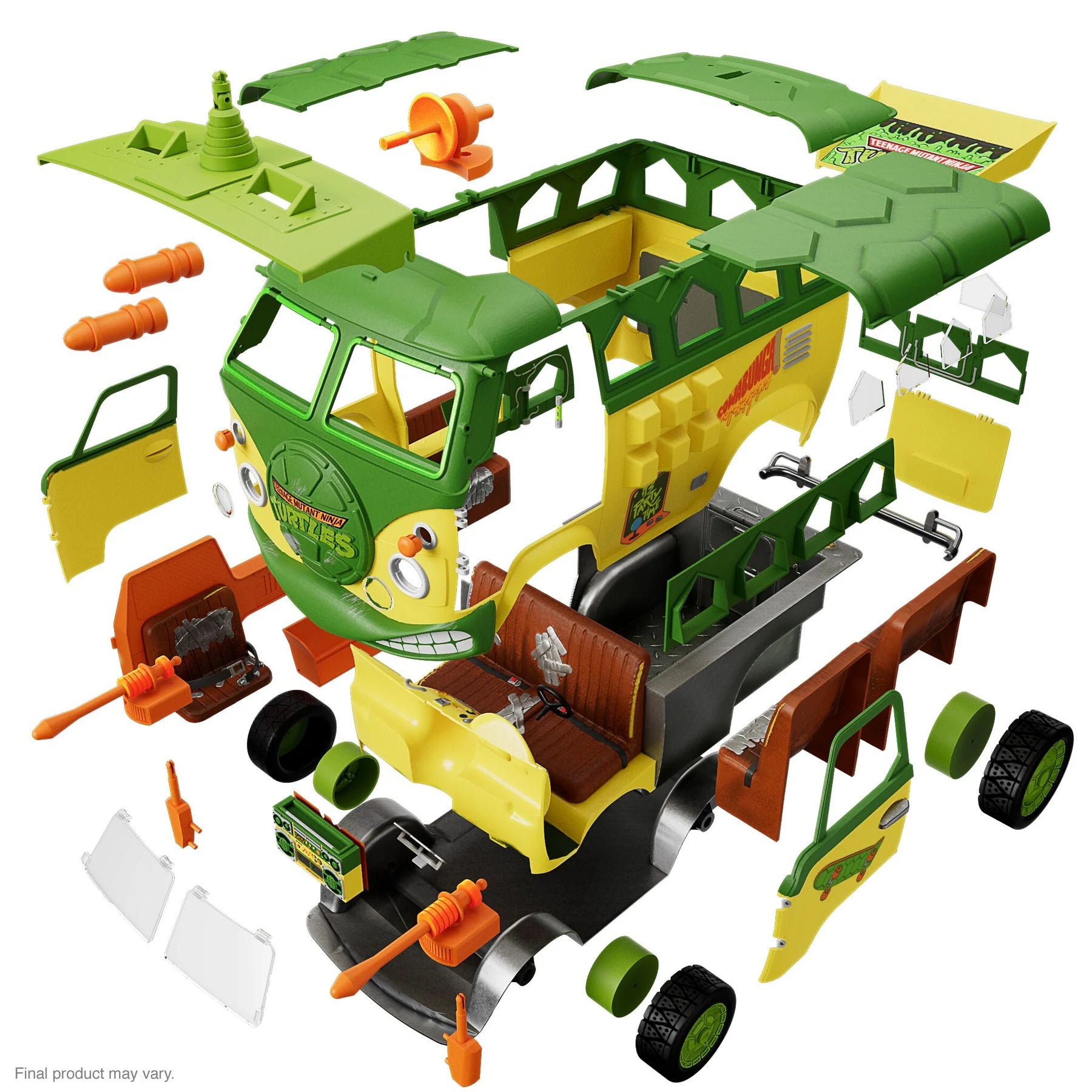 Teenage Mutant Ninja Turtles ULTIMATES! Vehicle  Party Wagon Super 7