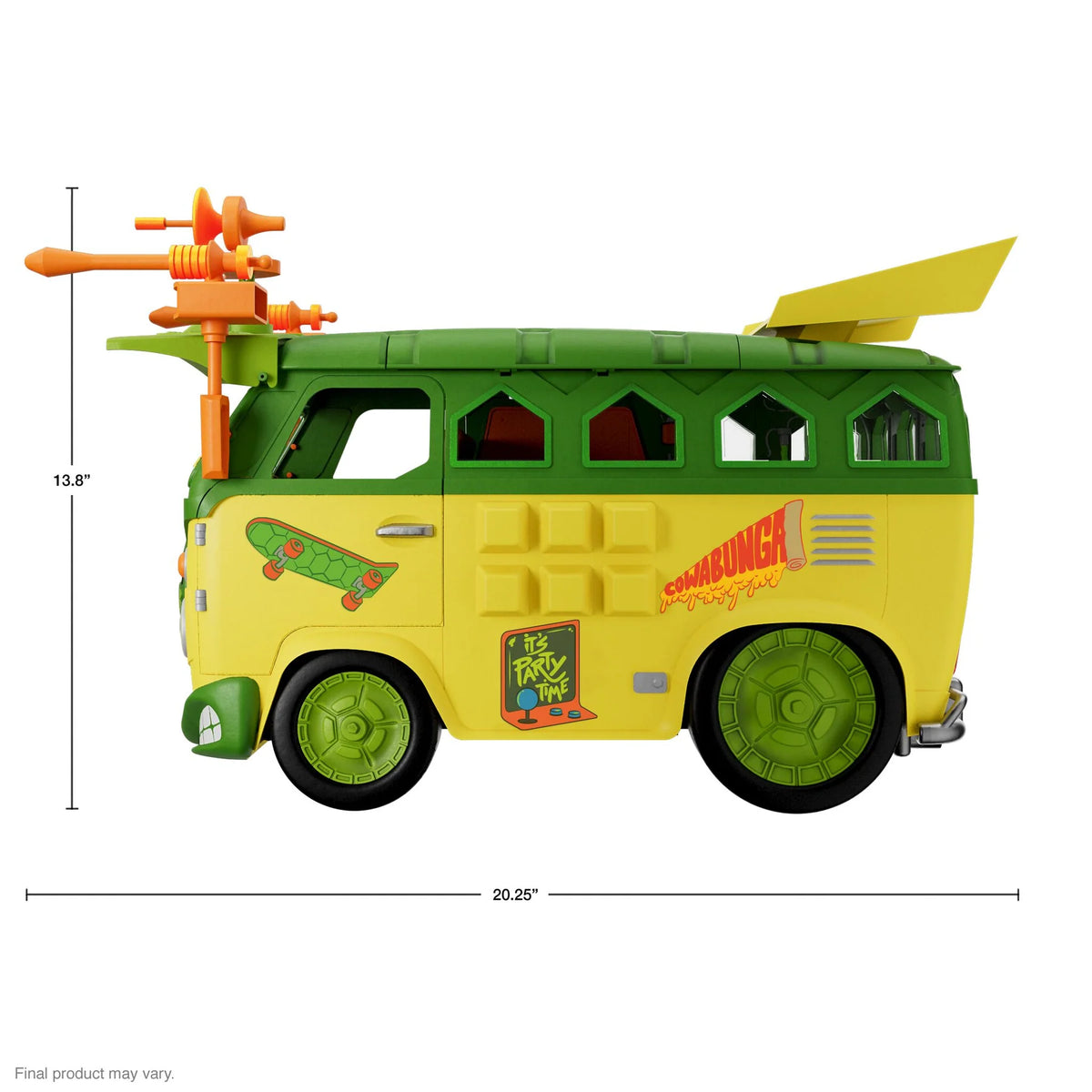 Teenage Mutant Ninja Turtles ULTIMATES! Vehicle  Party Wagon Super 7
