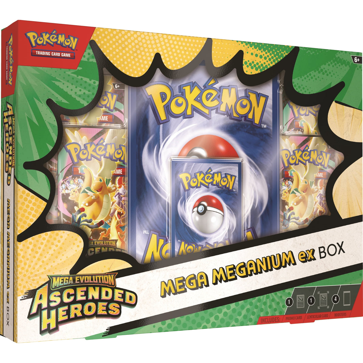 Pokémon Trading Card Game: Mega Evolution - Ascended Heroes Mega Ex Box(English)