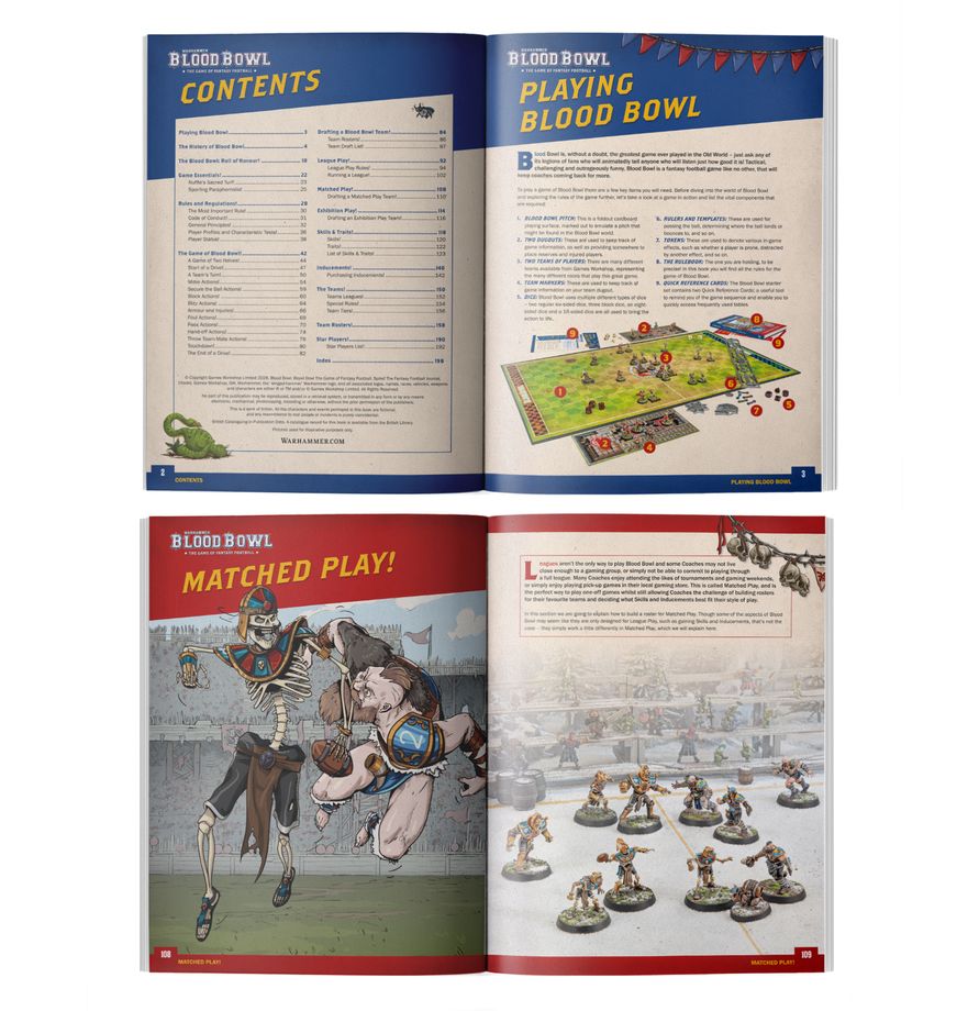 Blood Bowl: Third Season Rulebook and Reference Sheets