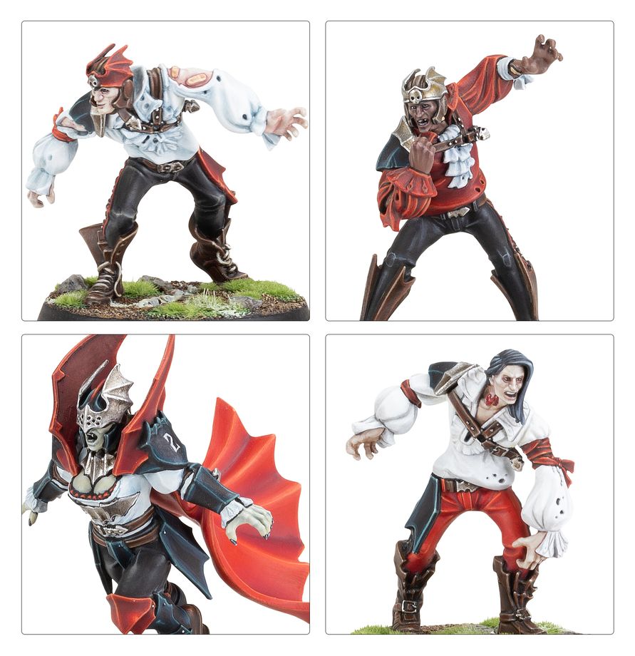 Blood Bowl: Vampire Team The Drakfang Thirsters