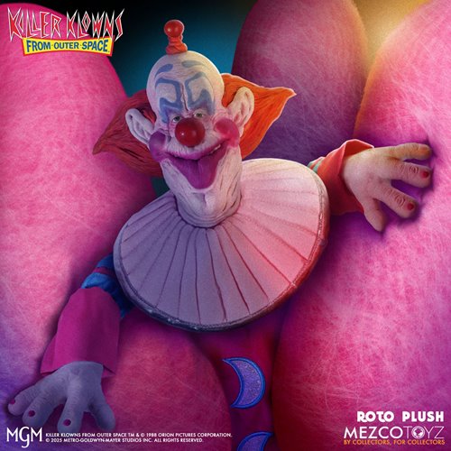 Killer Klowns From Outer Space Slim Mezco Designer Series 18-Inch Roto Plush Doll
