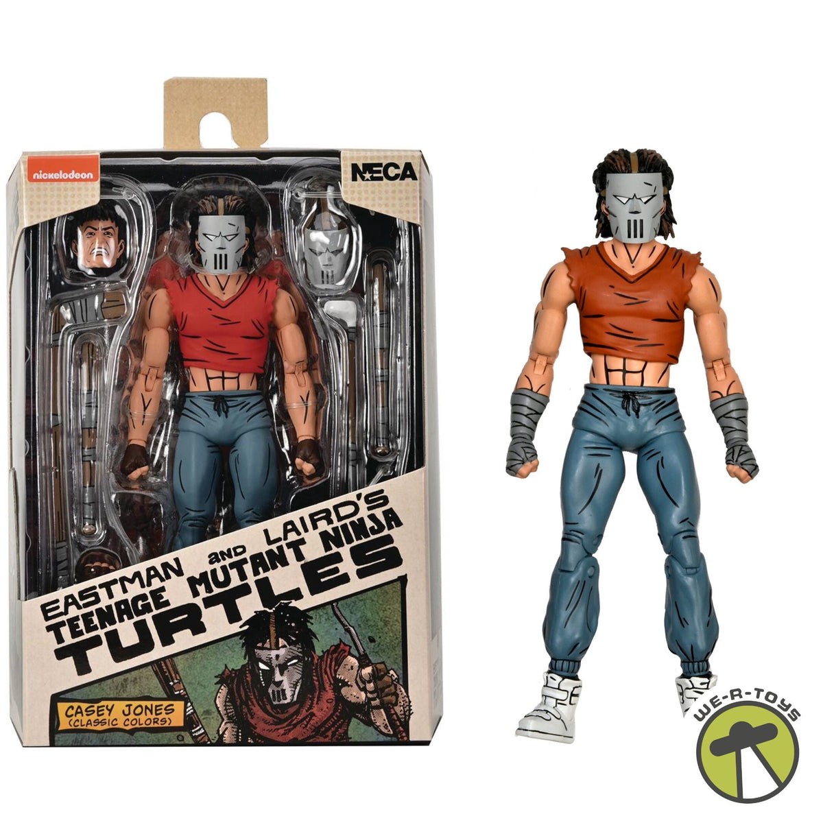 NECA Teenage Mutant Ninja Turtles Mirage Comics Casey Jones Action Figure  7