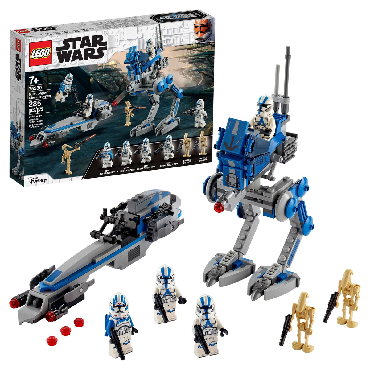 LEGO Star Wars: 501st Legion Clone Troopers Building Set #6289018 (75280)