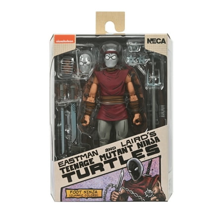 NECA Teenage Mutant Ninja Turtles Mirage Comics Foot Ninja 7" Scale Action Figure