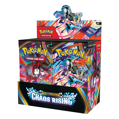 Pokémon Trading Card Game: Mega Evolution - Chaos Rising Booster Box (36 packs)