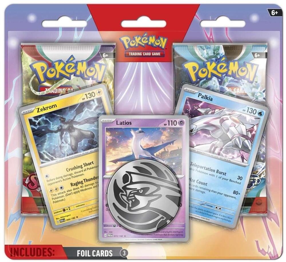 Pokémon Trading Card Game: Enhanced 2-pack Blister (Latios, Zekrom & Palkia)(English)