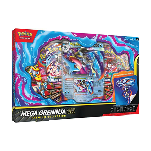 Pokémon Trading Card Game: Mega Greninja ex Premium Collection (English)