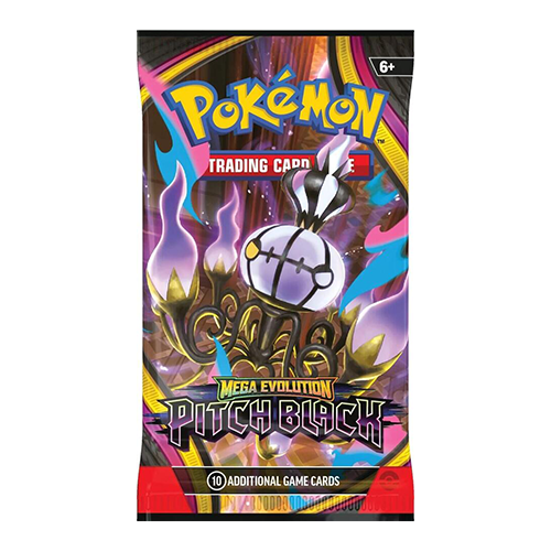 Pokémon Trading Card Game: Mega Evolution - Pitch Black Booster Pack(English)
