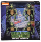 NECA Teenage Mutant Ninja Turtles Action Figure Set Baby Turtles