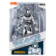 NECA Teenage Mutant Ninja Turtles (Mirage Comics) Action Figure B&W Shredder - 7" Scale