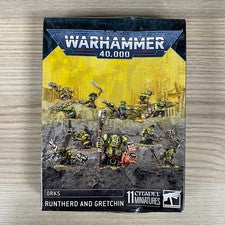 Warhammer: 40K Orks Runtherd and Gretchin
