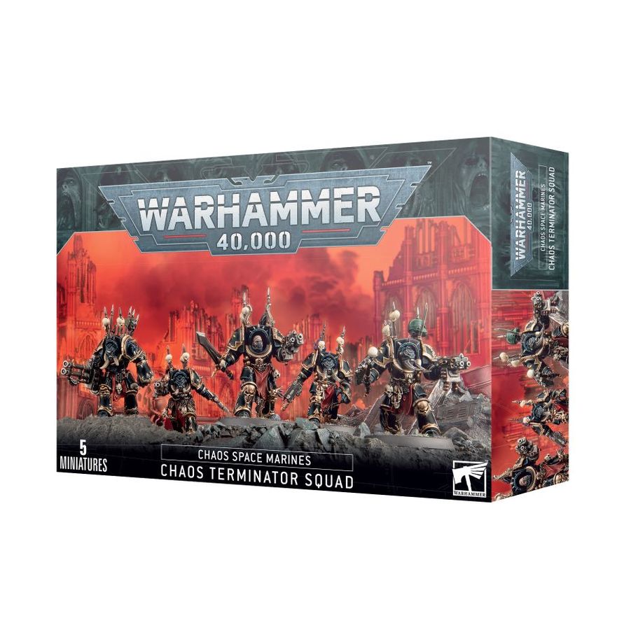 Warhammer: 40K Chaos Space Marines Chaos Terminator Squad