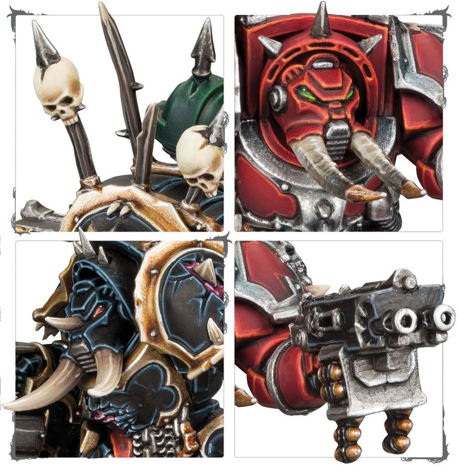 Warhammer: 40K Chaos Space Marines Chaos Terminator Squad