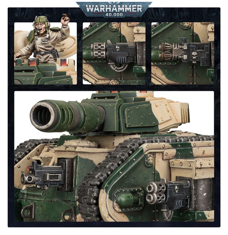 Warhammer: 40K Astra Militarum Leman Russ Battle Tank